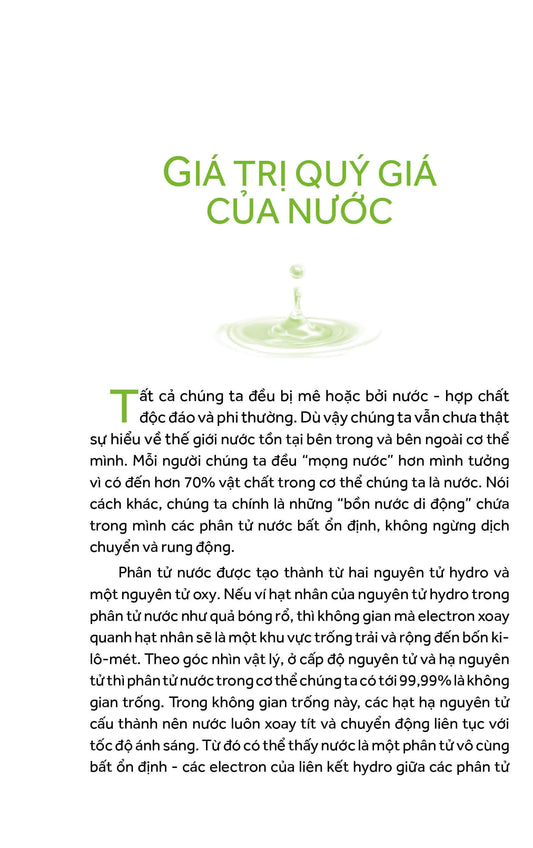 Hãy để Bí Ẩn Của Nước - Sự Kỳ Diệu Của Nước Sống giúp bạn khám phá sức mạnh kỳ diệu của yếu tố quan trọng nhất trong cuộc sống!