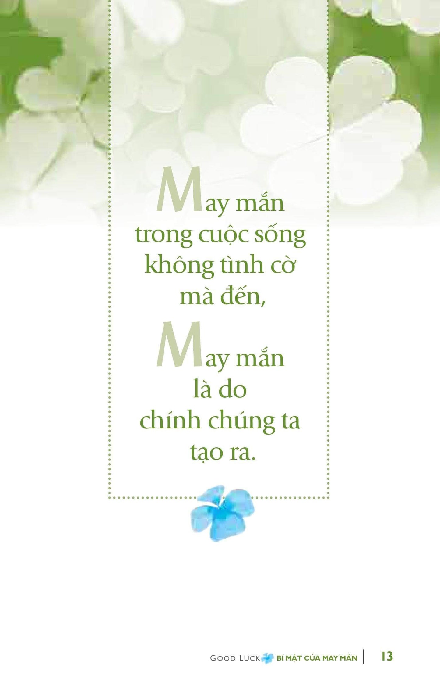 Bí Mật Của May Mắn - Cuốn Sách Đi Tìm Sự May Mắn Hay Nhất Mọi Thời Đại