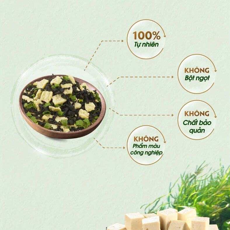 Canh Dưỡng Sinh Rong Biển Giàu Chất Dinh Dưỡng Là món ăn rất giàu dưỡng chất, tốt cho hệ tiêu hóa, giàu chất dinh dưỡng, ít calo, cải thiện sức khỏe tim mạch.