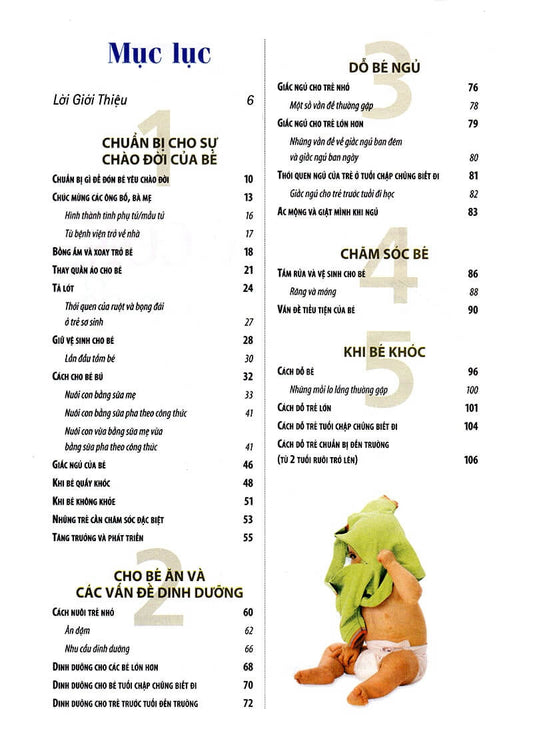 Chăm Sóc Con Giải Đáp Những Vấn Đề Thường Gặp là cẩm nang hữu ích dành của cha mẹ, giải quyết những vấn đề thực tế trong quá trình chăm sóc nuôi dưỡng trẻ nhỏ