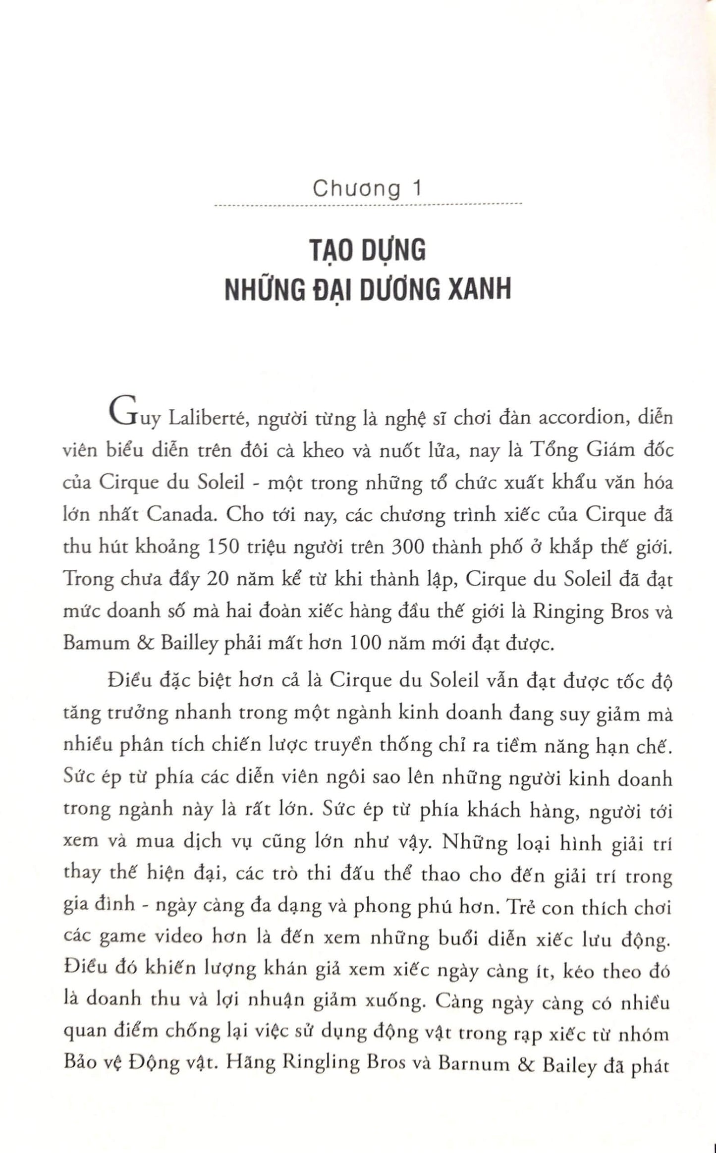 Chiến Lược Đại Dương Xanh