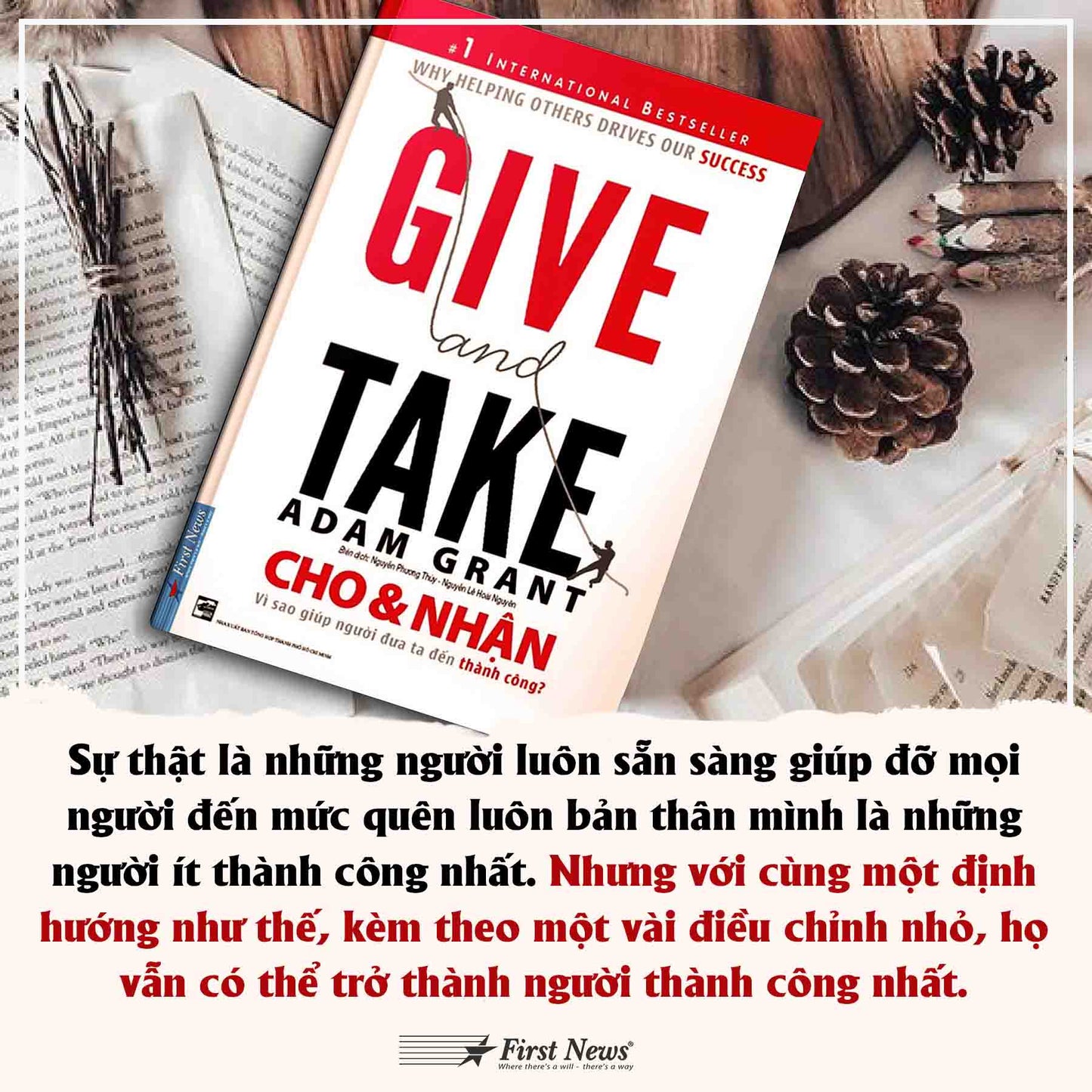 Cho và Nhận – Thành Công Đến Từ Sự Tử Tế