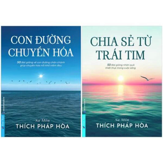 Combo 2 Quyển Sách Con Đường Chuyển Hoá Chia Sẻ Từ Trái Tim