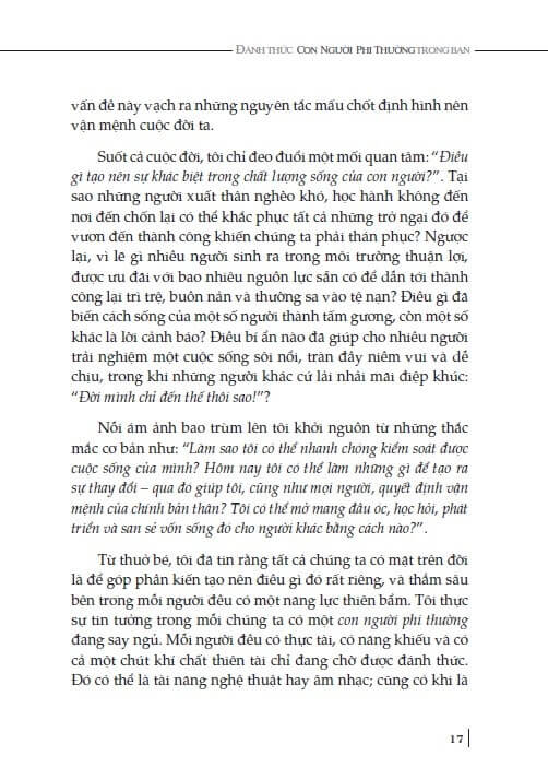 Đánh Thức Con Người Phi Thường Trong Bạn – Hành Trình Khơi Dậy Tiềm Năng Vô Hạn