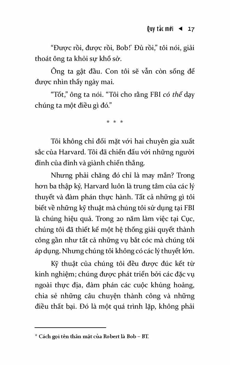 Đừng Bao Giờ Chia Đôi Lợi Ích Trong Mọi Cuộc Đàm Phán – Nghệ Thuật Đàm Phán Đỉnh Cao Từ Chuyên Gia FBI