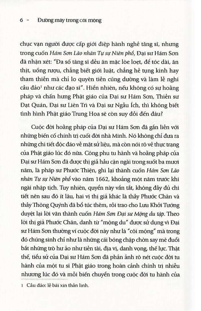 Sách Đường Mây Trong Cõi Mộng