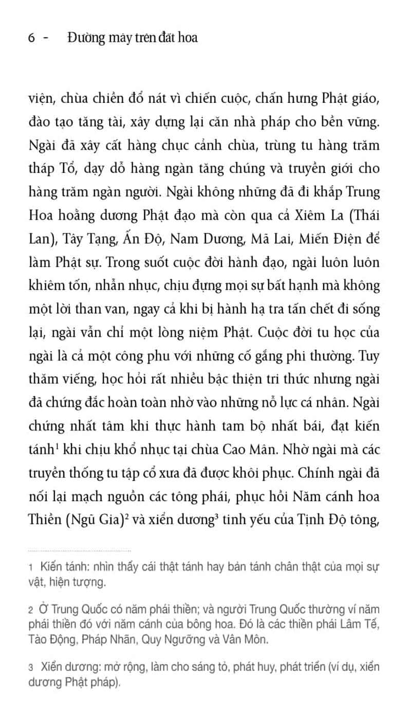 Sách Đường Mây Trên Đất Hoa