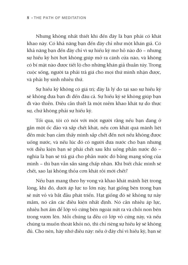 Sách Đường Vào Thiền Oho