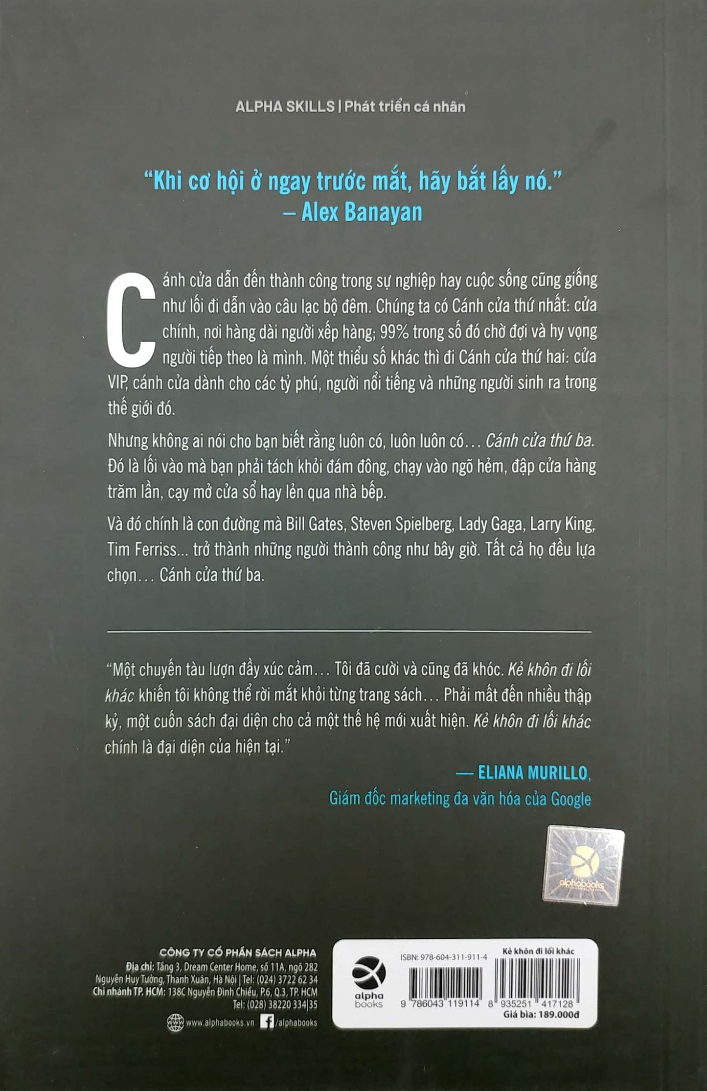 Kẻ Khôn Đi Lối Khác Lối Đi Của Những Người Thành Công kể về một cậu thanh niên đi tìm kiếm con đường thành công, bài học về cách tạo dựng tương lai chính mình