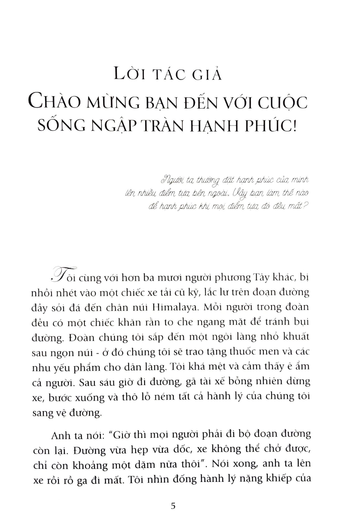 Khi Mọi Điểm Tựa Đều Mất – Hành Trình Tìm Về Niềm Hạnh Phúc Tự Thân