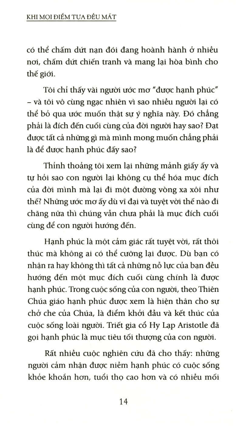 Khi Mọi Điểm Tựa Đều Mất – Hành Trình Tìm Về Niềm Hạnh Phúc Tự Thân