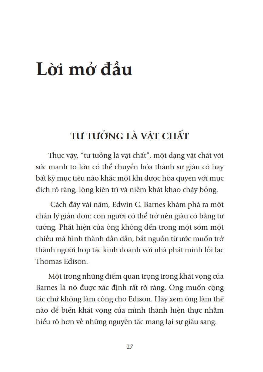 Nghĩ Giàu Và Làm Giàu - Cuốn Sách Thay Đổi Tư Duy Thành Công