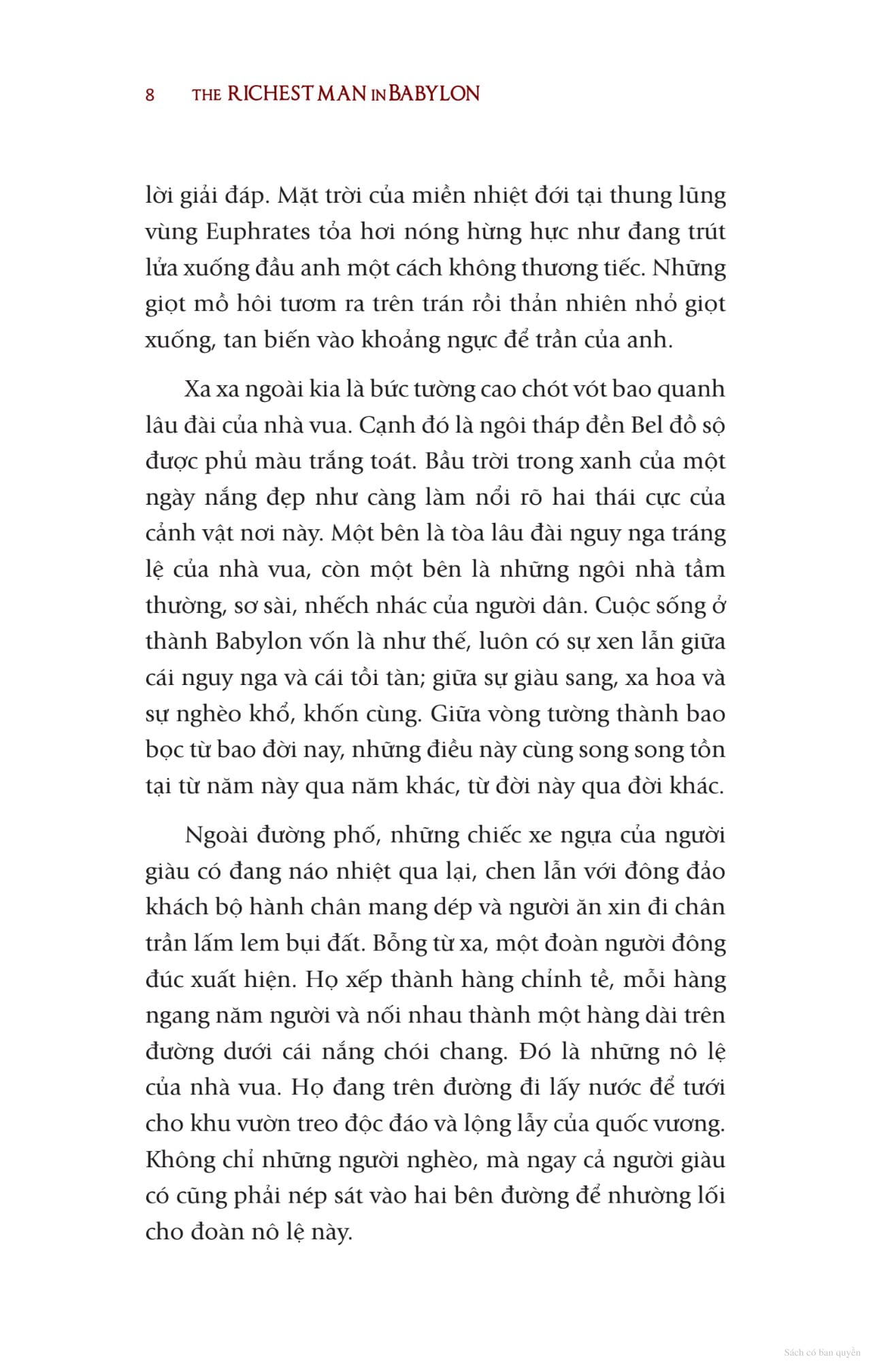 Người Giàu Có Nhất Thành Babylon - Hành Trình Từ Nghèo Khó Đến Sung Túc