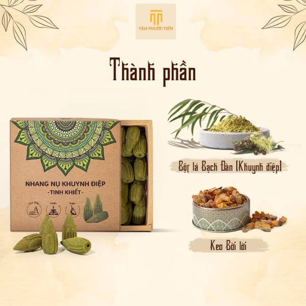 Nhang Nụ Tinh Khiết Khuynh Diệp được đảm bảo không ngâm tẩm hóa chất, không chất tạo hương, không phẩm màu để mang lại sản phẩm nhang nụ tinh khiết, đảm bảo an toàn cho sức khỏe, đem đến trải nghiệm tốt nhất cho người dùng.