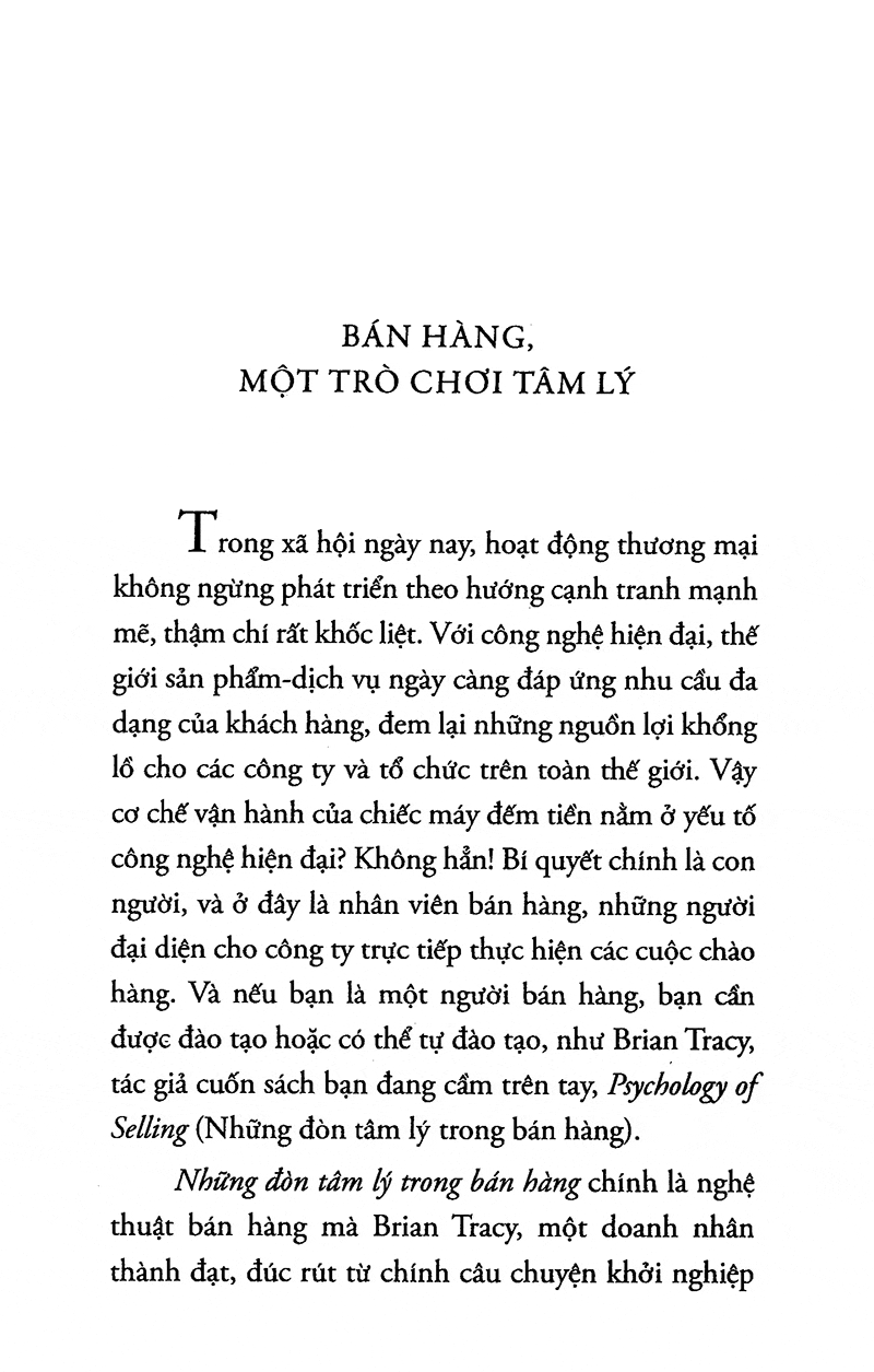 Những Đòn Tâm Lý Trong Bán Hàng – Nghệ Thuật Thấu Hiểu Khách Hàng Và Bứt Phá Doanh Số