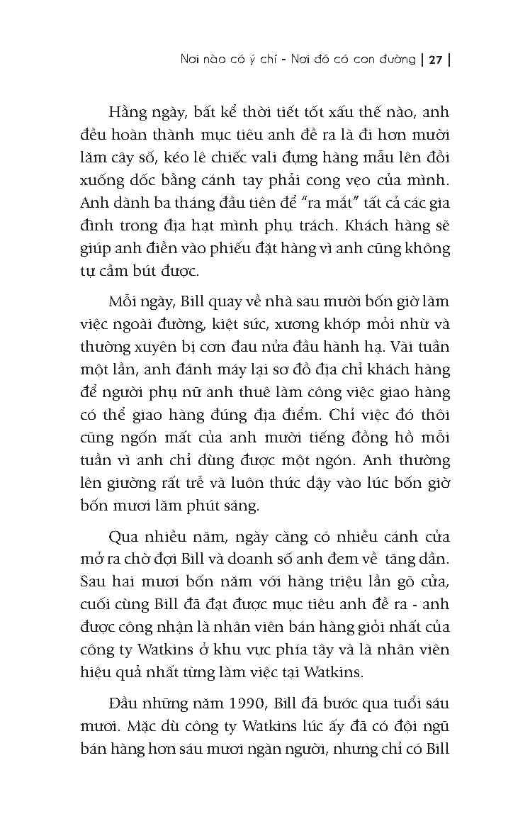 Nơi Nào Có Ý Chí Nơi Đó Có Con Đường