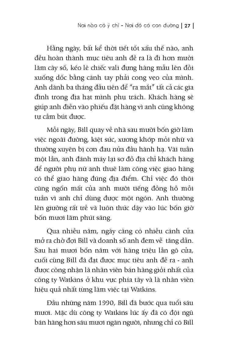 Nơi Nào Có Ý Chí Nơi Đó Có Con Đường