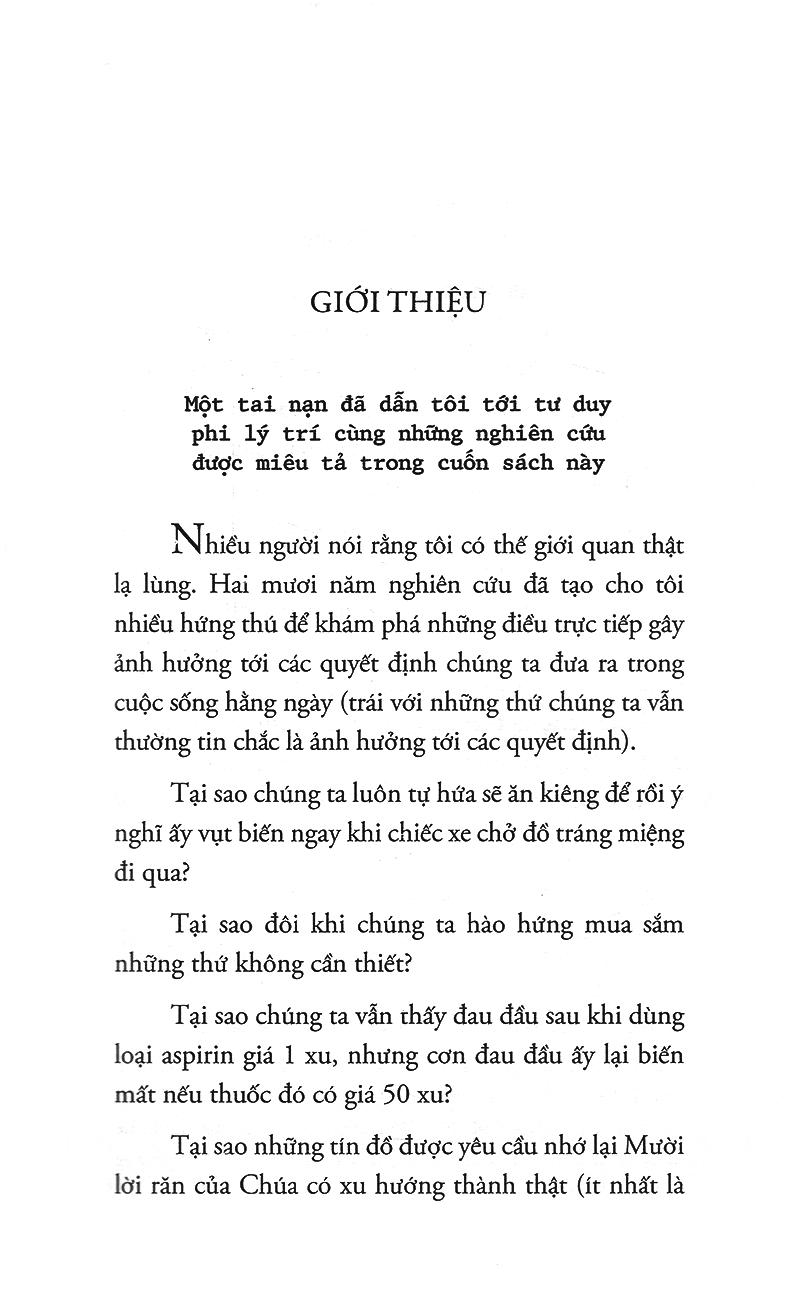 Phi Lý Trí – Giải Mã Hành Vi Con Người Bằng Khoa Học