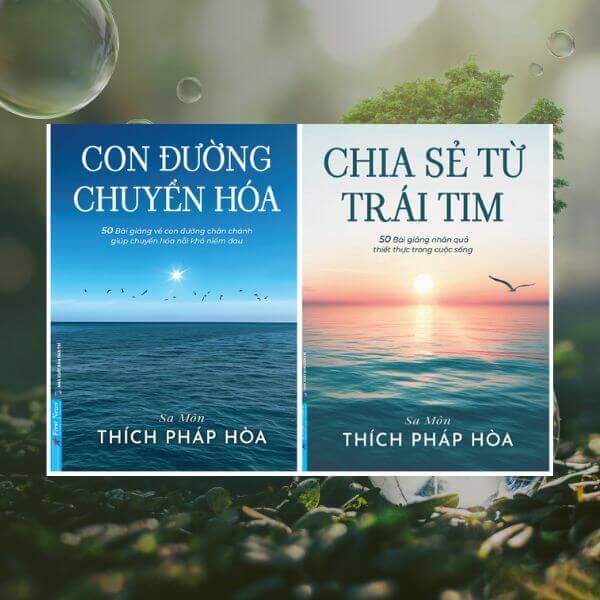 Sách Combo Chia Sẻ Từ Trái Tim Con Đường Chuyển Hóa Thích Pháp Hòa