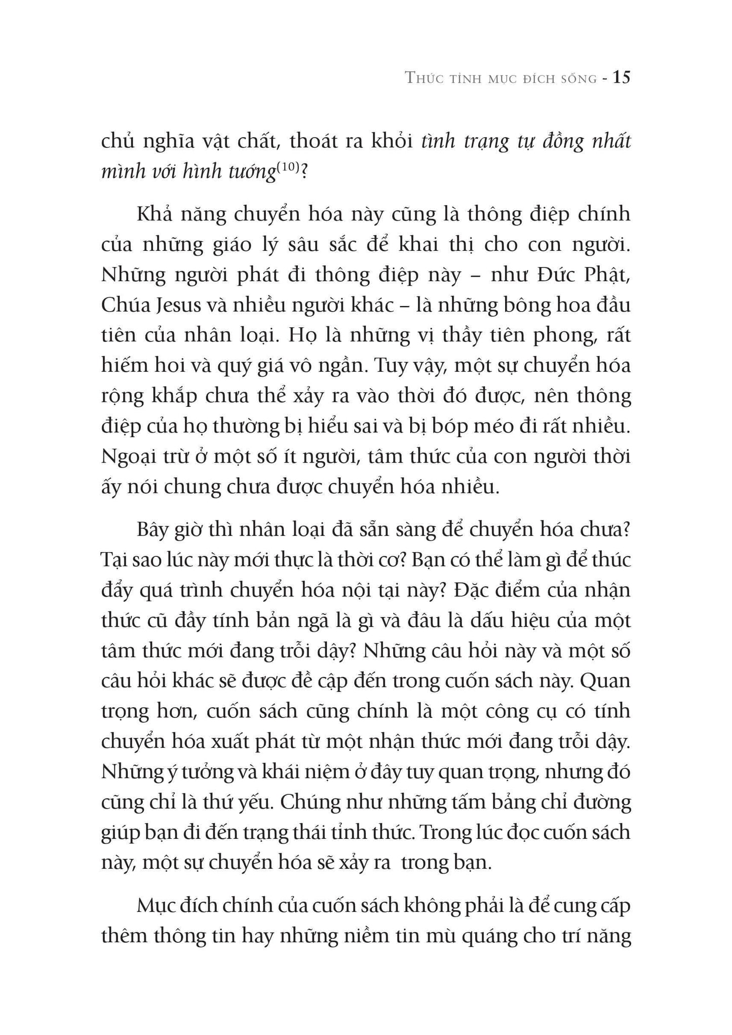 Thức Tỉnh Mục Đích Sống