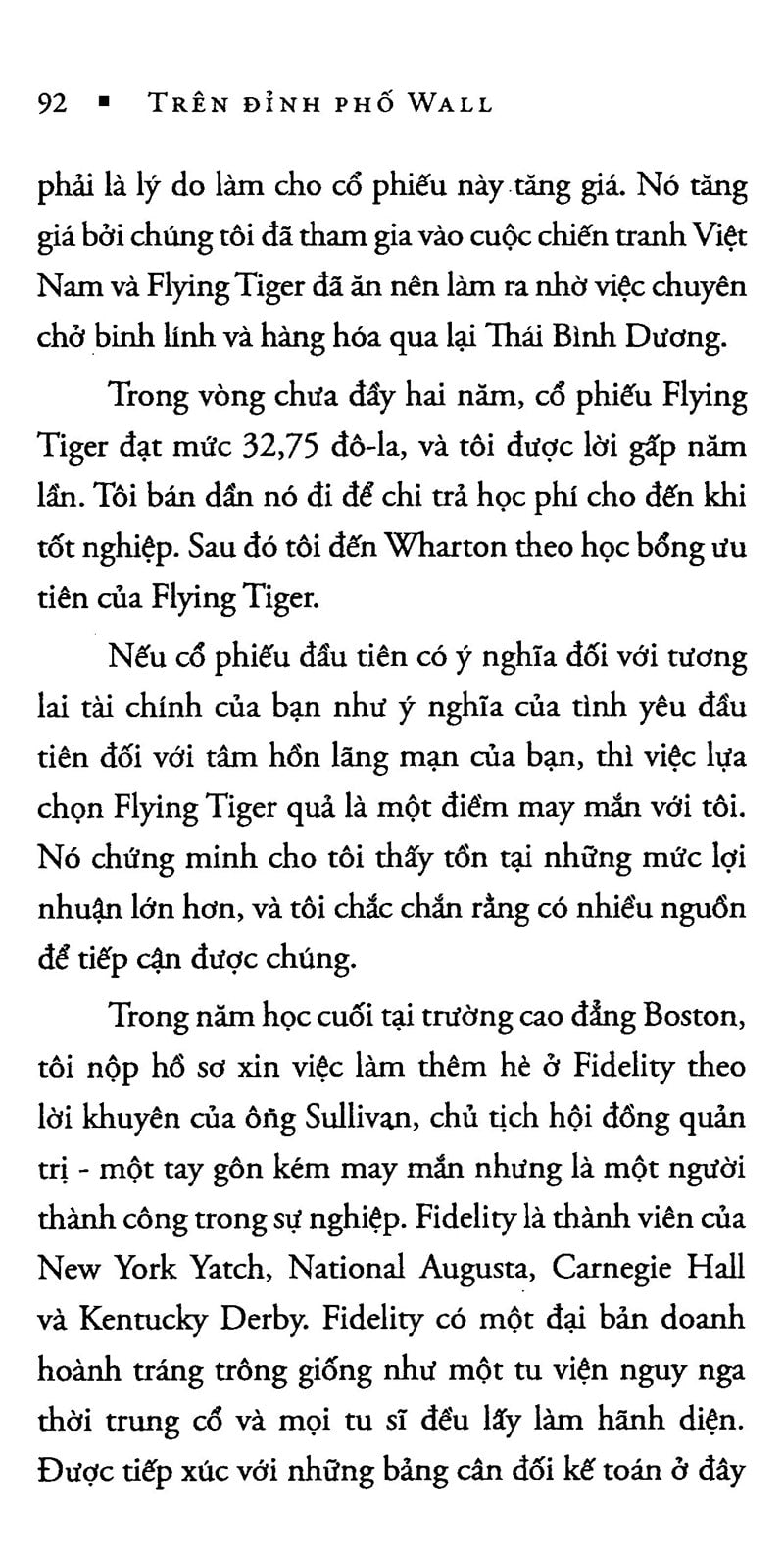 Trên Đỉnh Phố Wall - One Up On Wall Street