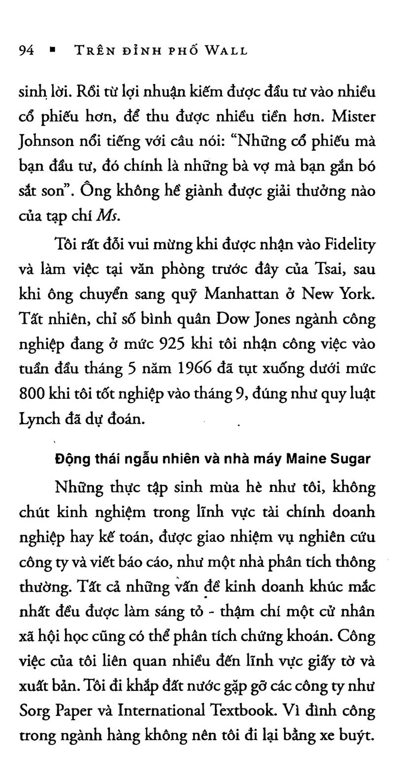 Trên Đỉnh Phố Wall - One Up On Wall Street