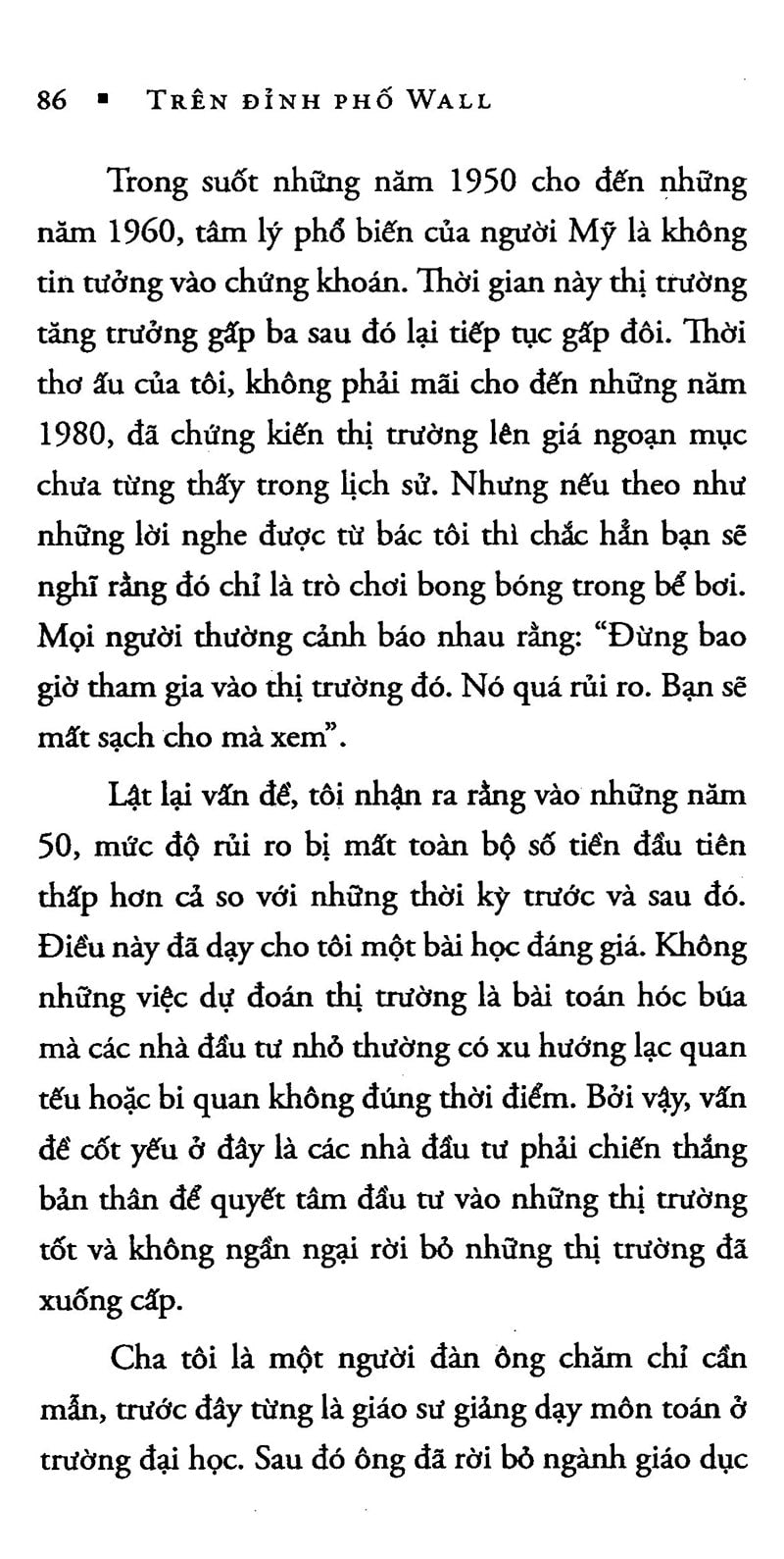 Trên Đỉnh Phố Wall - One Up On Wall Street