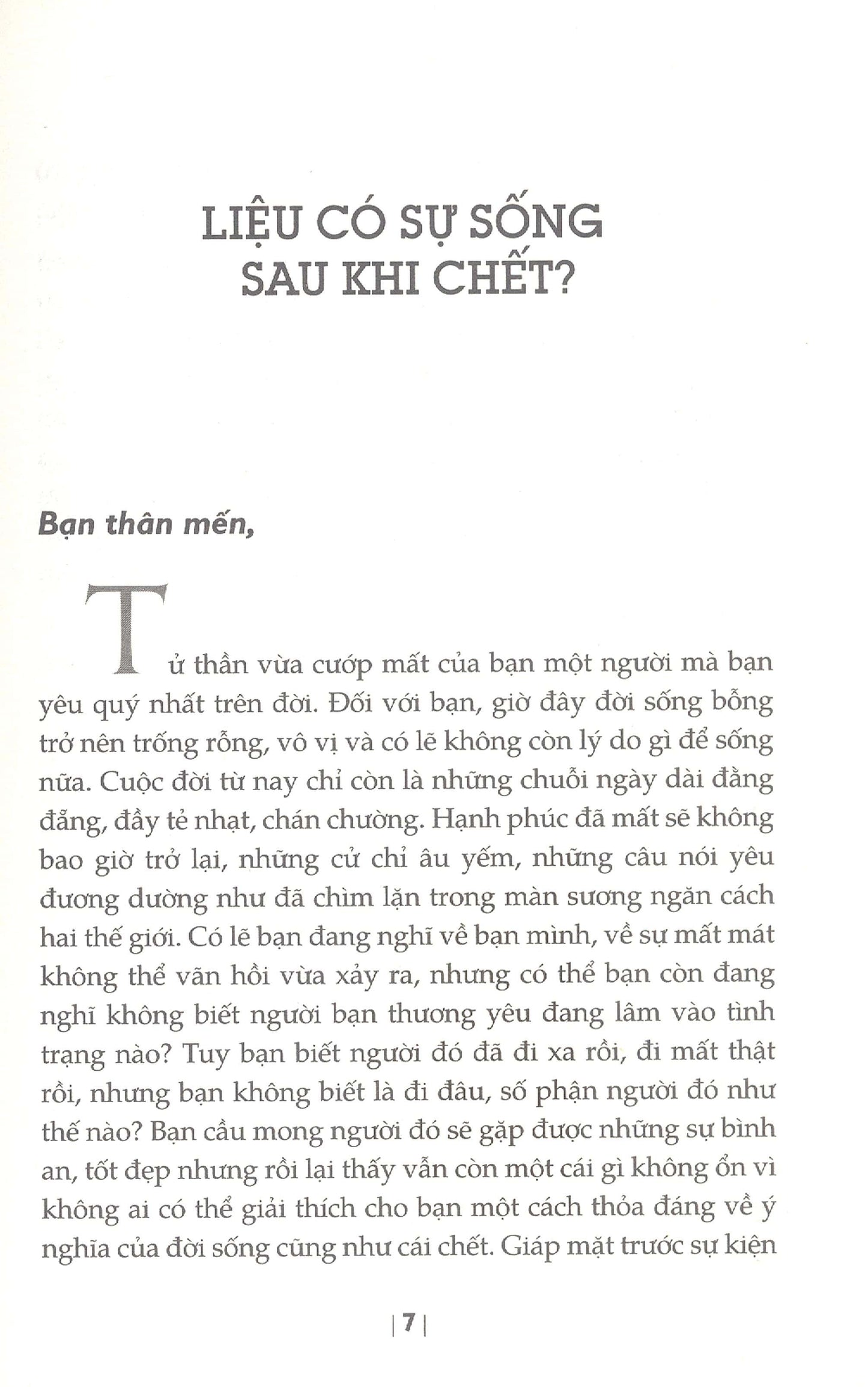 Sách Trở Về Từ Cõi Sáng