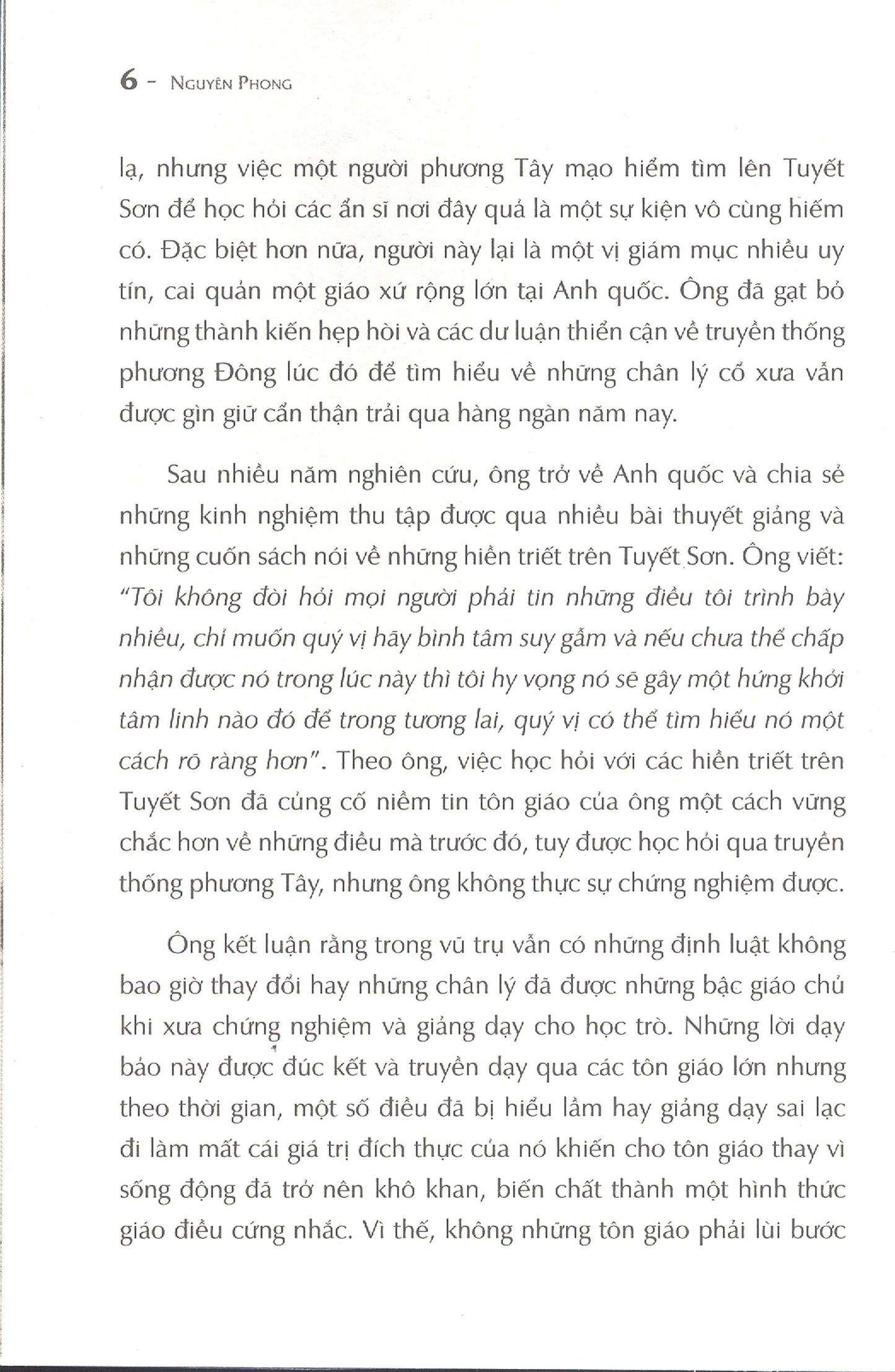 Sách Trở Về Từ Xứ Tuyết