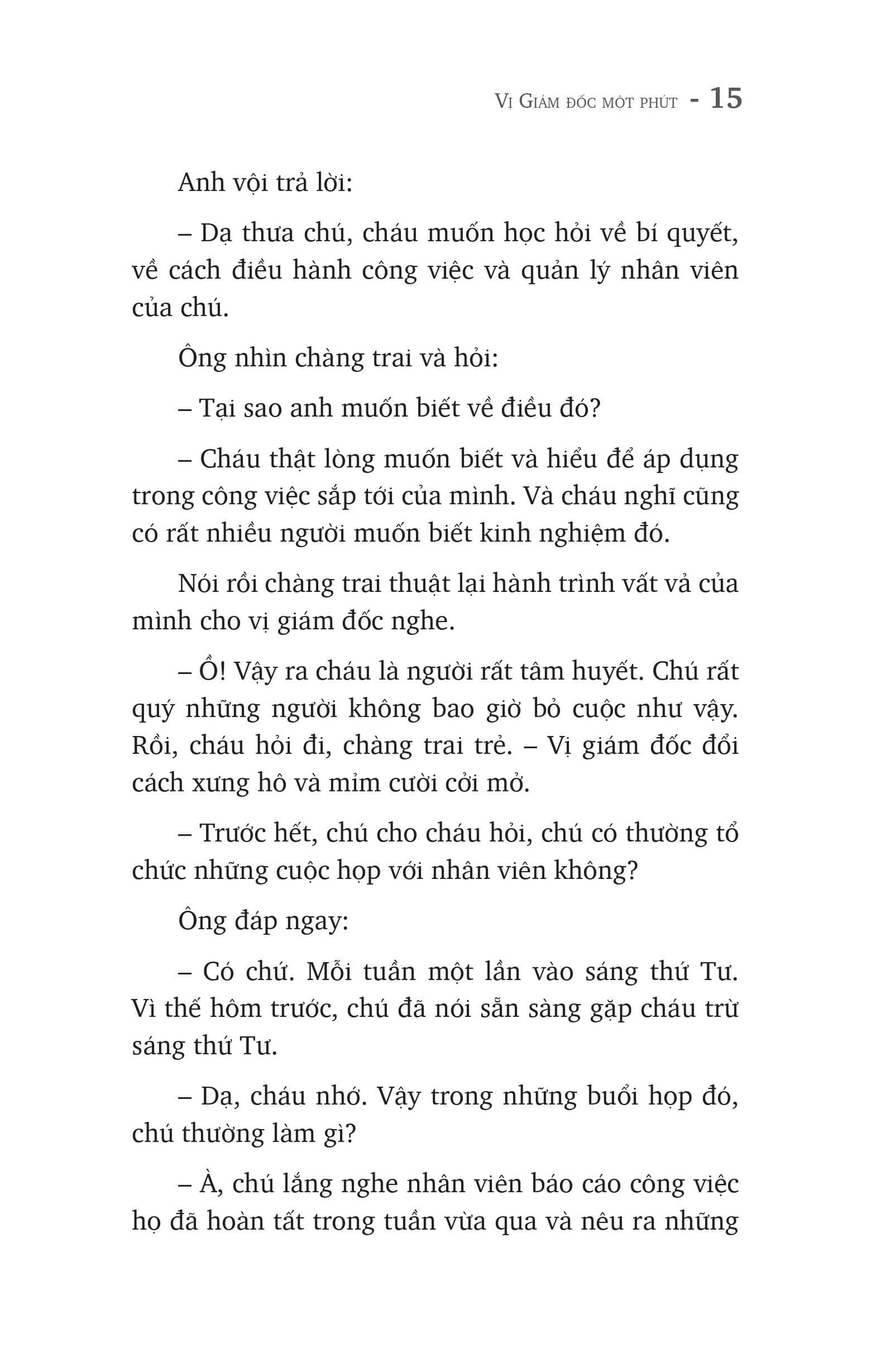 Vị Giám Đốc Một Phút – Cuốn Sách Quản Lý Kinh Điển Mọi Thời Đại