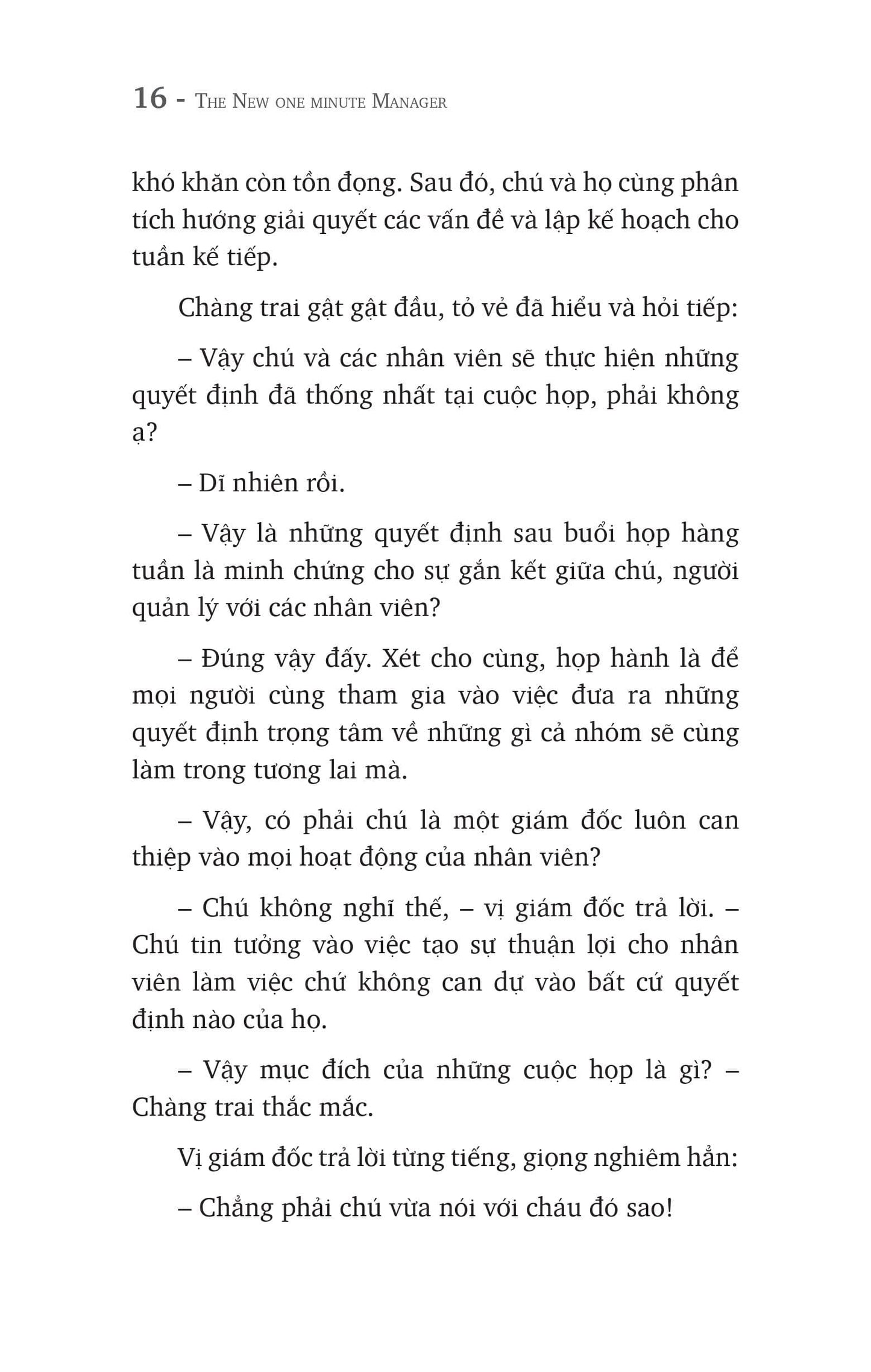 Vị Giám Đốc Một Phút – Cuốn Sách Quản Lý Kinh Điển Mọi Thời Đại