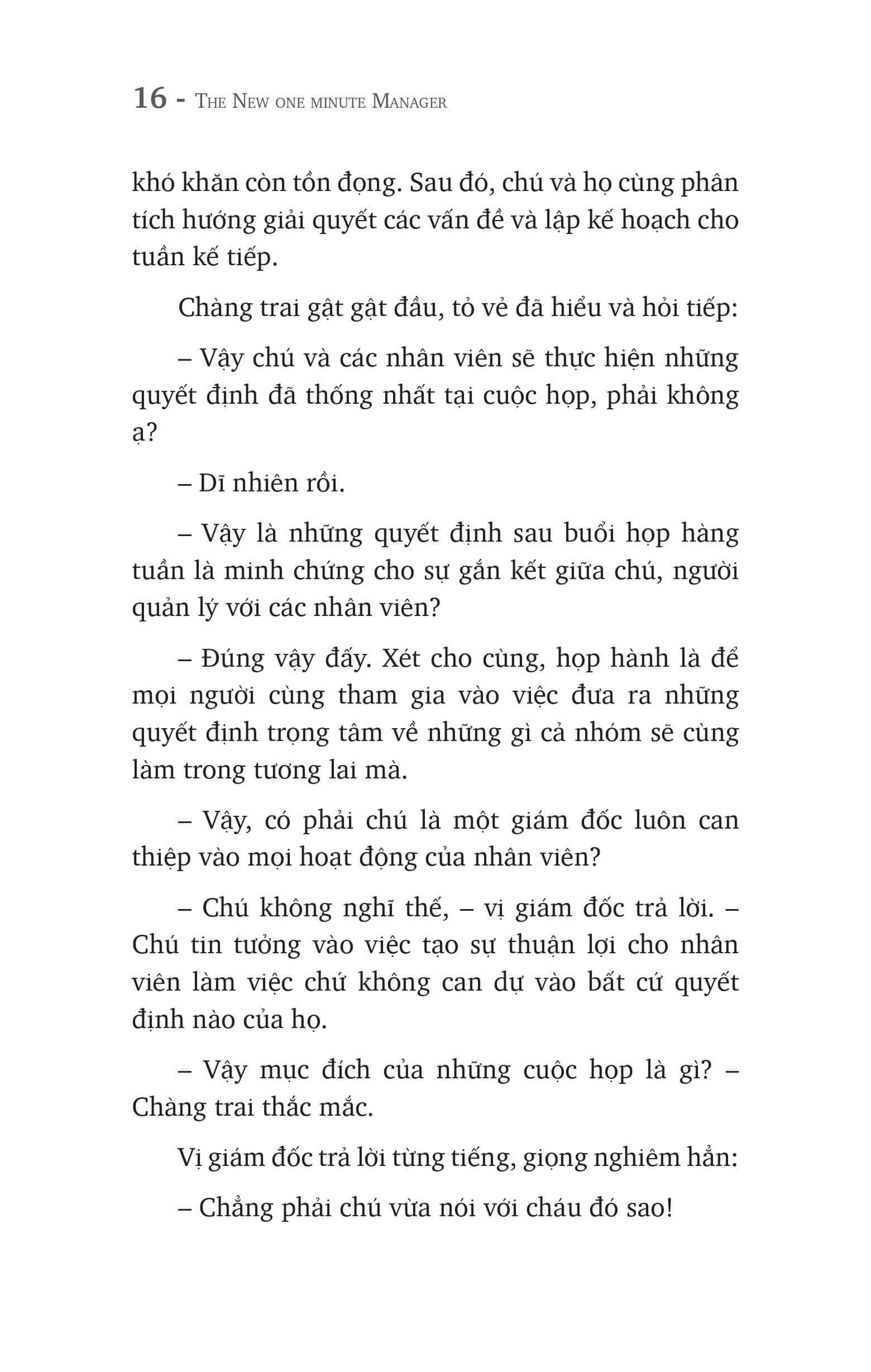 Vị Giám Đốc Một Phút – Cuốn Sách Quản Lý Kinh Điển Mọi Thời Đại