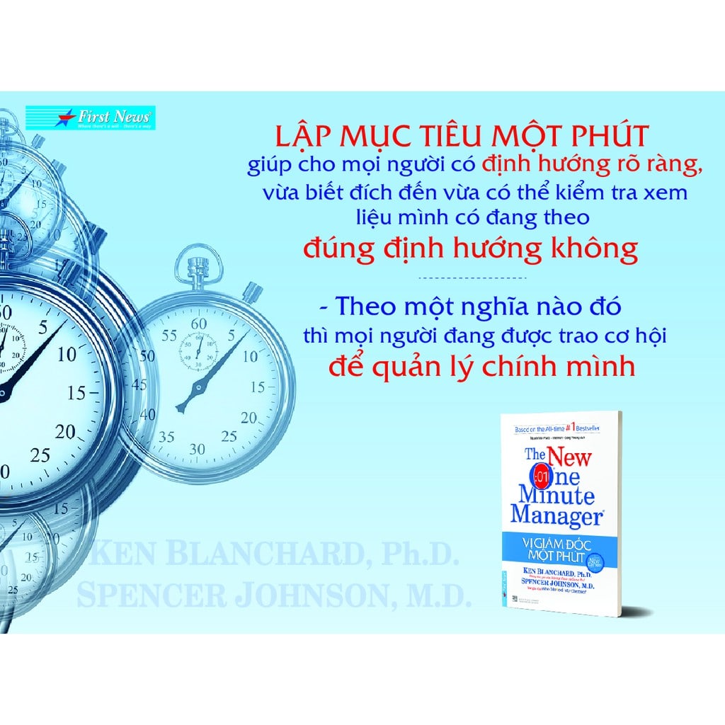 Vị Giám Đốc Một Phút – Cuốn Sách Quản Lý Kinh Điển Mọi Thời Đại