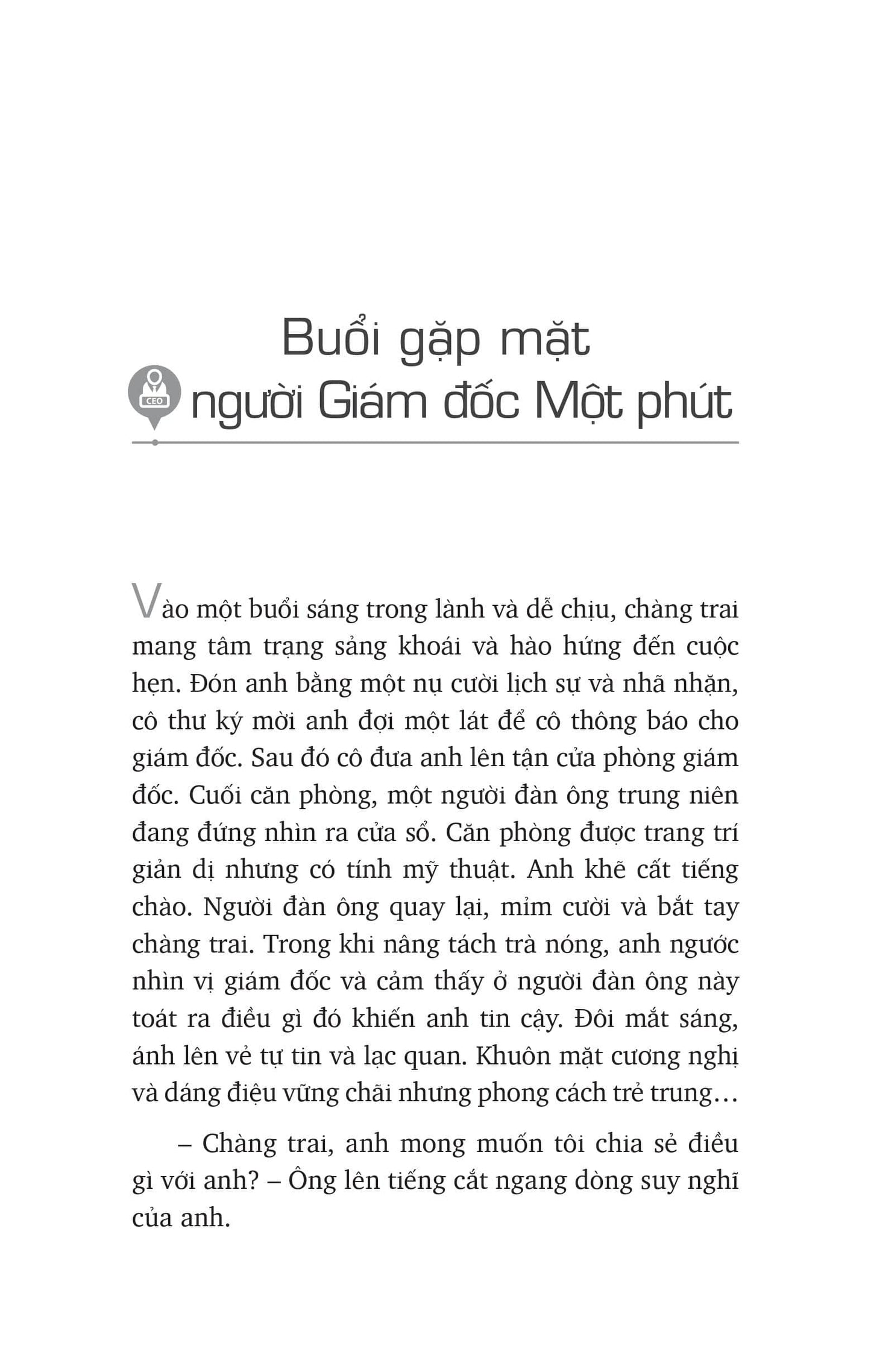 Vị Giám Đốc Một Phút – Cuốn Sách Quản Lý Kinh Điển Mọi Thời Đại
