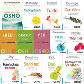 Combo Sách Osho Bộ 13 Cuốn - Hành Trình Nội Tâm Toàn Diện
