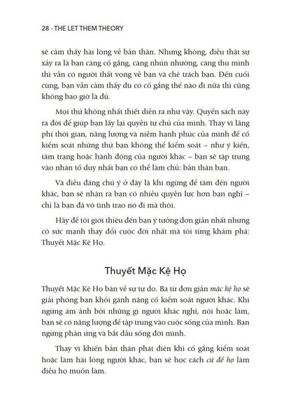 Thuyết Mặc Kệ Họ – Bí Quyết Giải Thoát Bản Thân Khỏi Áp Lực Của Người Khác