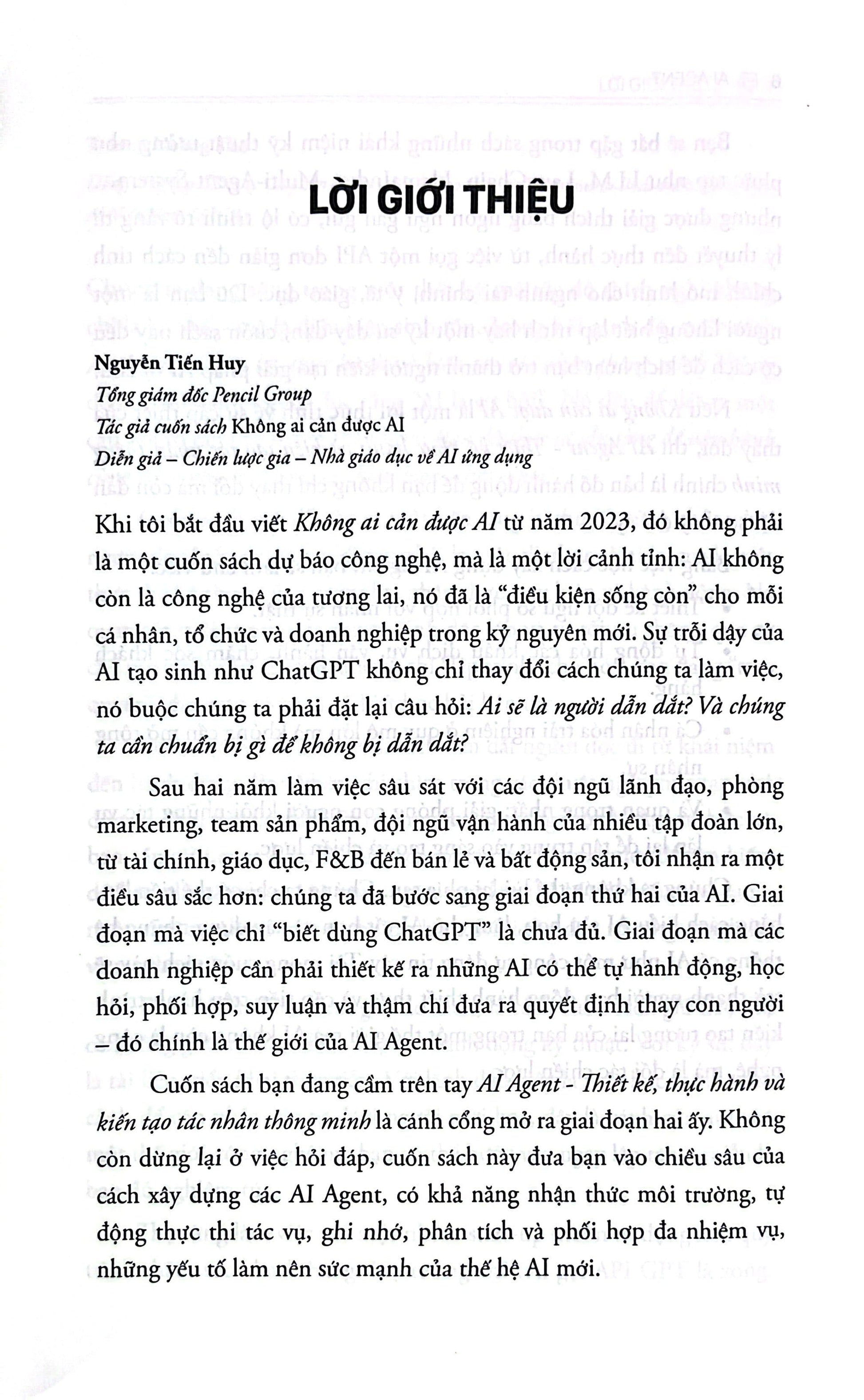 AI Agent Thiết Kế Thực Hành Và Kiến Tạo Tác Nhân Thông Minh