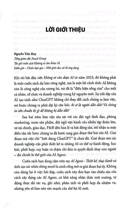 AI Agent Thiết Kế Thực Hành Và Kiến Tạo Tác Nhân Thông Minh