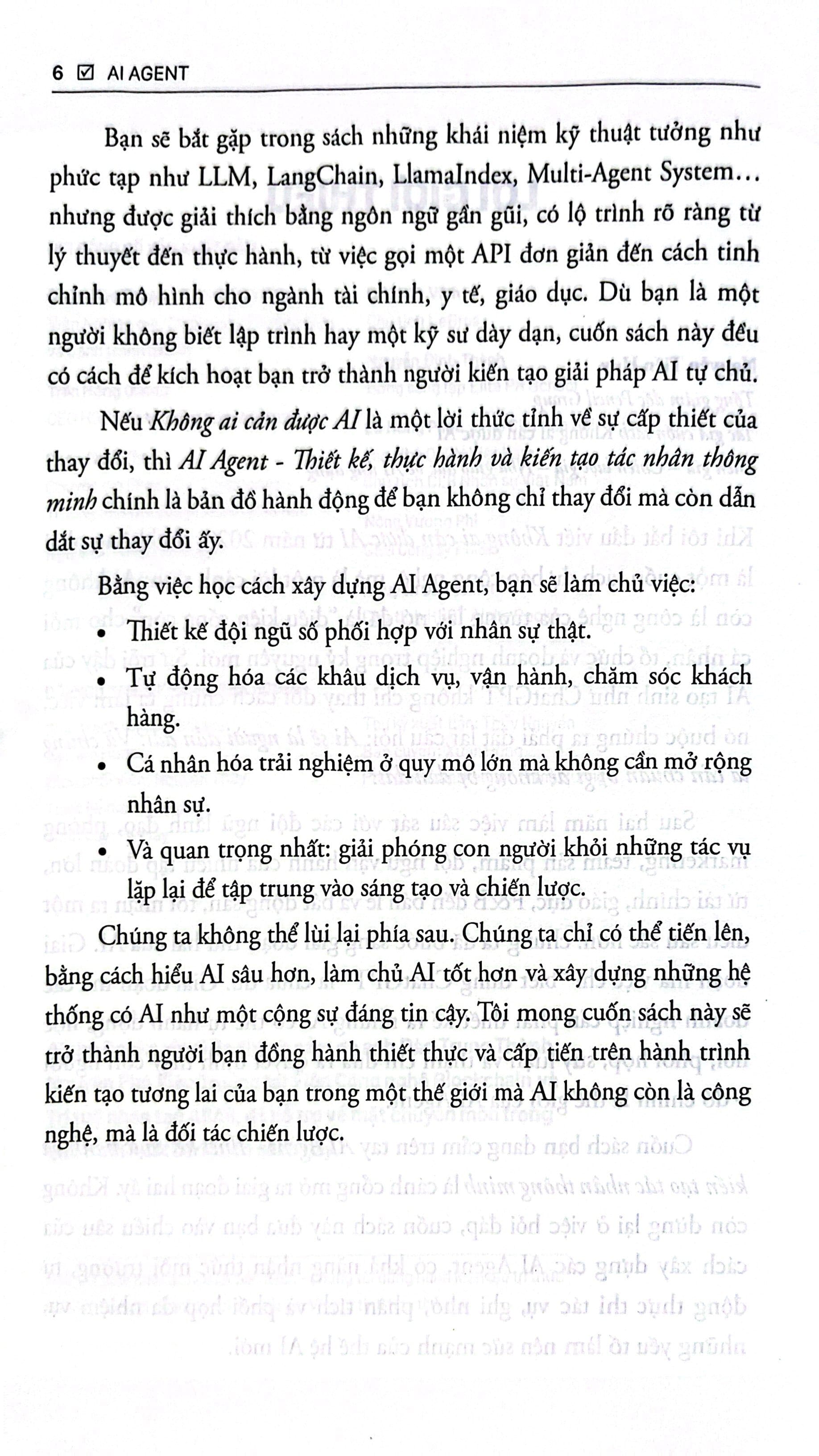 AI Agent Thiết Kế Thực Hành Và Kiến Tạo Tác Nhân Thông Minh