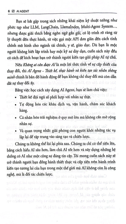 AI Agent Thiết Kế Thực Hành Và Kiến Tạo Tác Nhân Thông Minh
