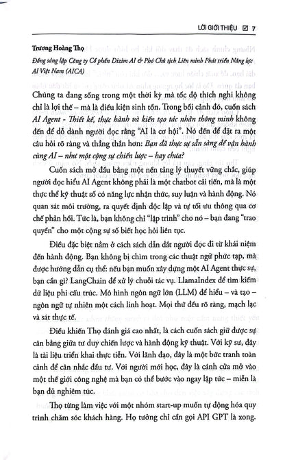 AI Agent Thiết Kế Thực Hành Và Kiến Tạo Tác Nhân Thông Minh