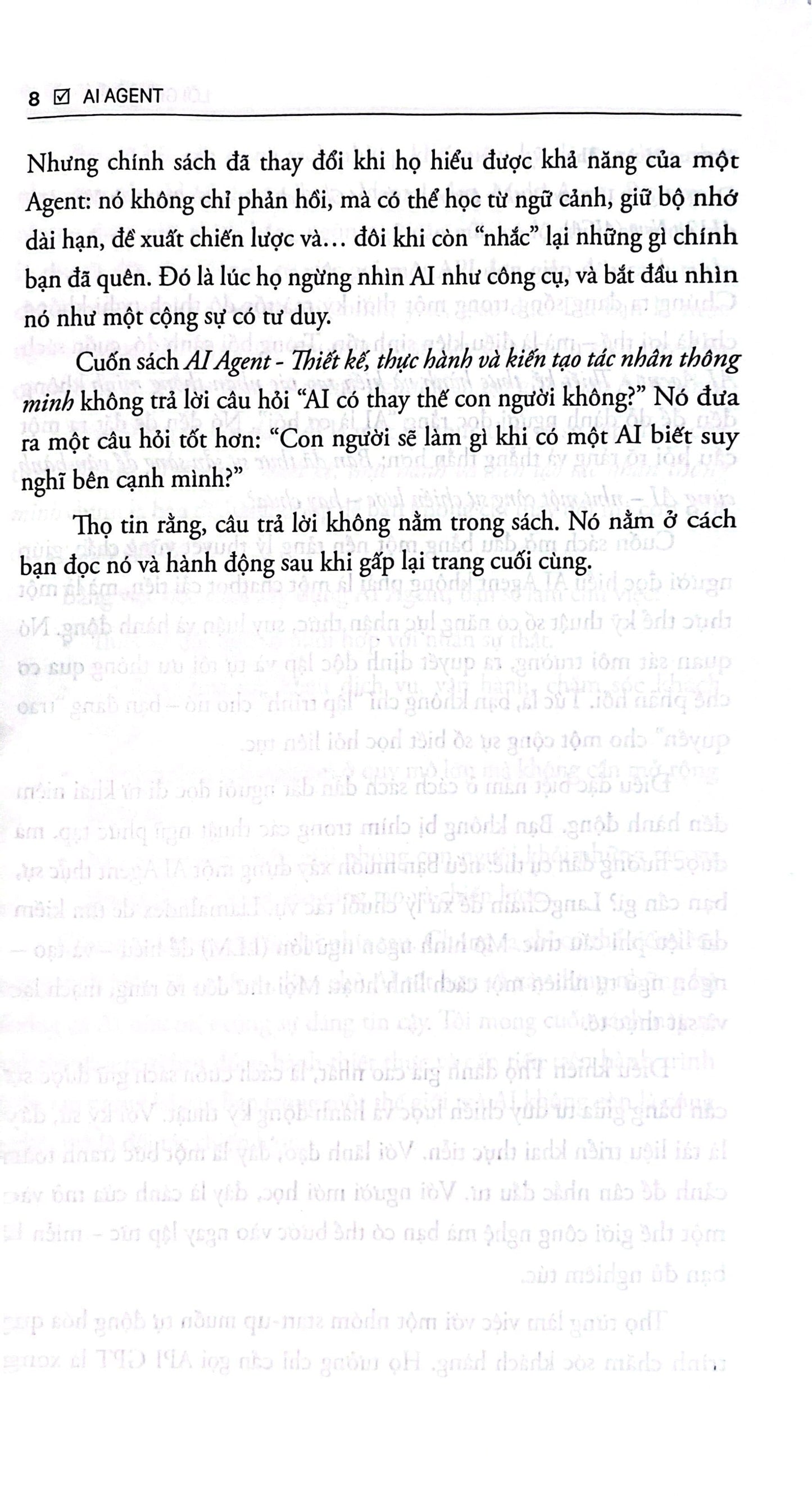 AI Agent Thiết Kế Thực Hành Và Kiến Tạo Tác Nhân Thông Minh