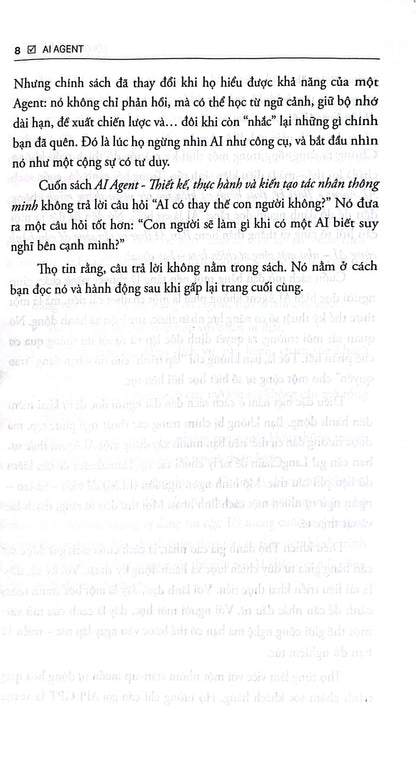 AI Agent Thiết Kế Thực Hành Và Kiến Tạo Tác Nhân Thông Minh