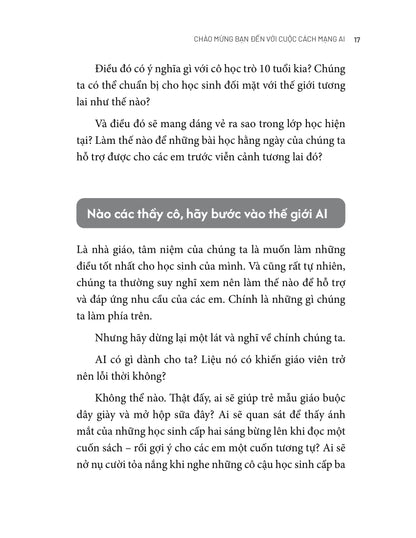 AI Cho Thầy Cô Hướng Dẫn Ứng Dụng Nhanh Và Hiệu Quả Trong Lớp Học