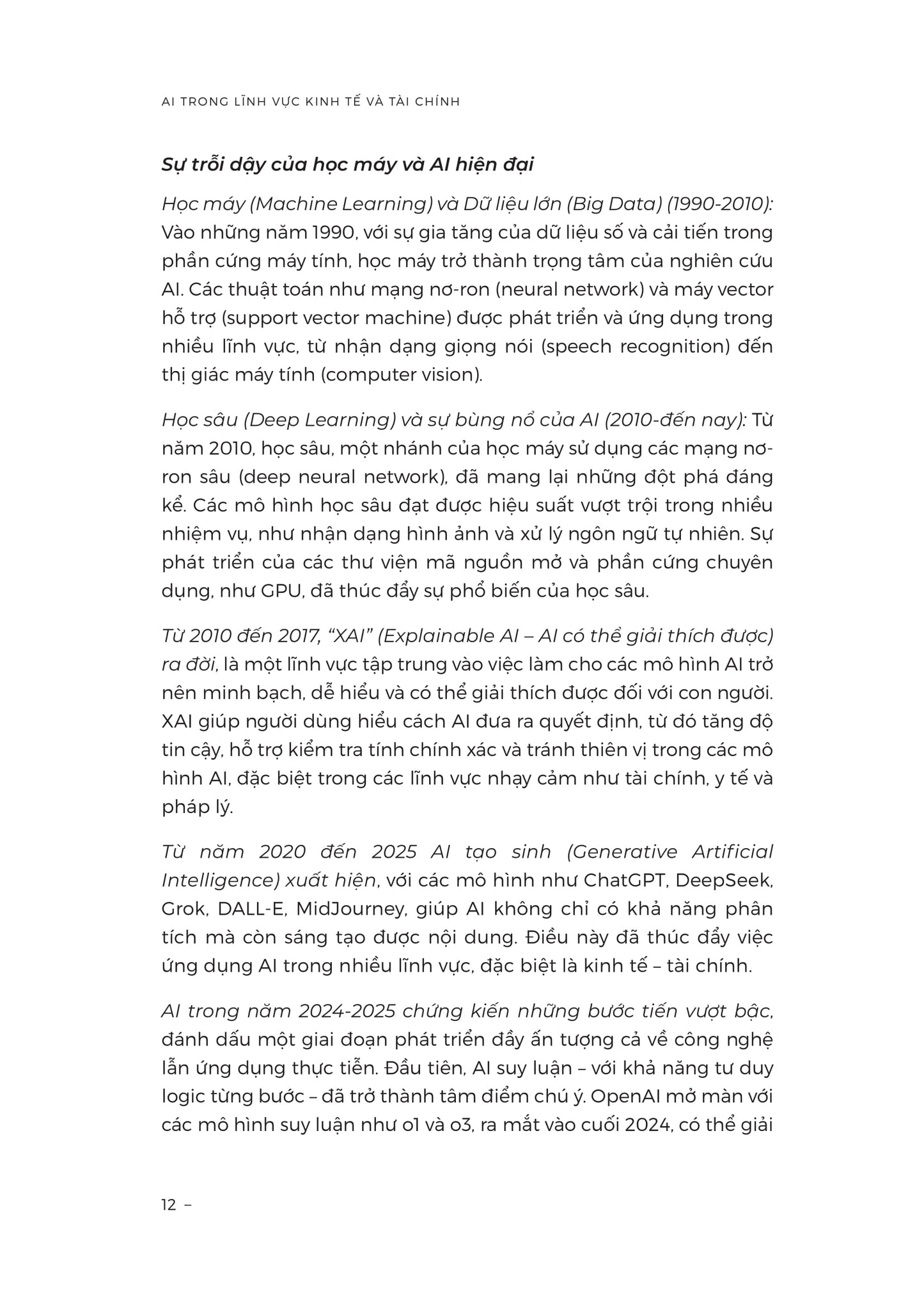 AI Trong Lĩnh Vực Kinh Tế Và Tài Chính - Từ Lý Thuyết Đến Thực Hành: Cách AI Đang Tái Định Hình Nền Kinh Tế Hiện Đại này