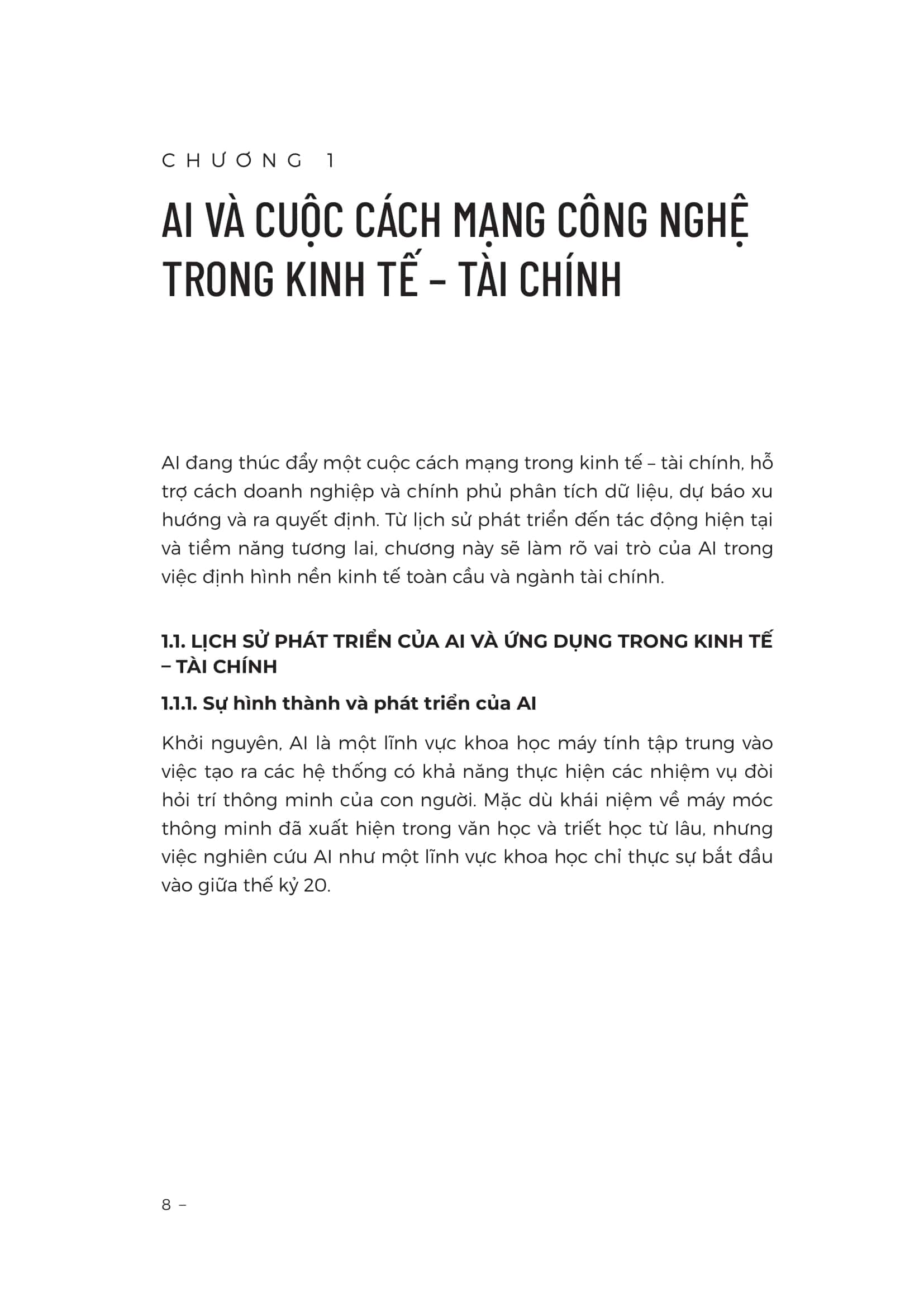 AI Trong Lĩnh Vực Kinh Tế Và Tài Chính - Từ Lý Thuyết Đến Thực Hành: Cách AI Đang Tái Định Hình Nền Kinh Tế Hiện Đại này