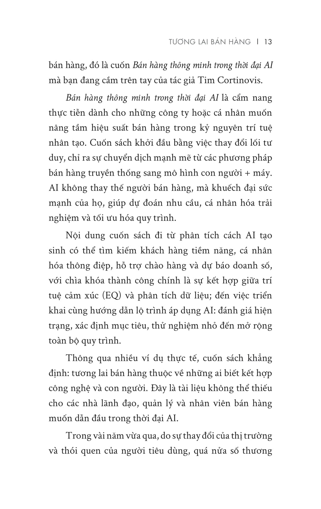Bán Hàng Thông Minh Trong Thời Đại AI 1% Nhân Lực Tạo Ra 99% Doanh Thu