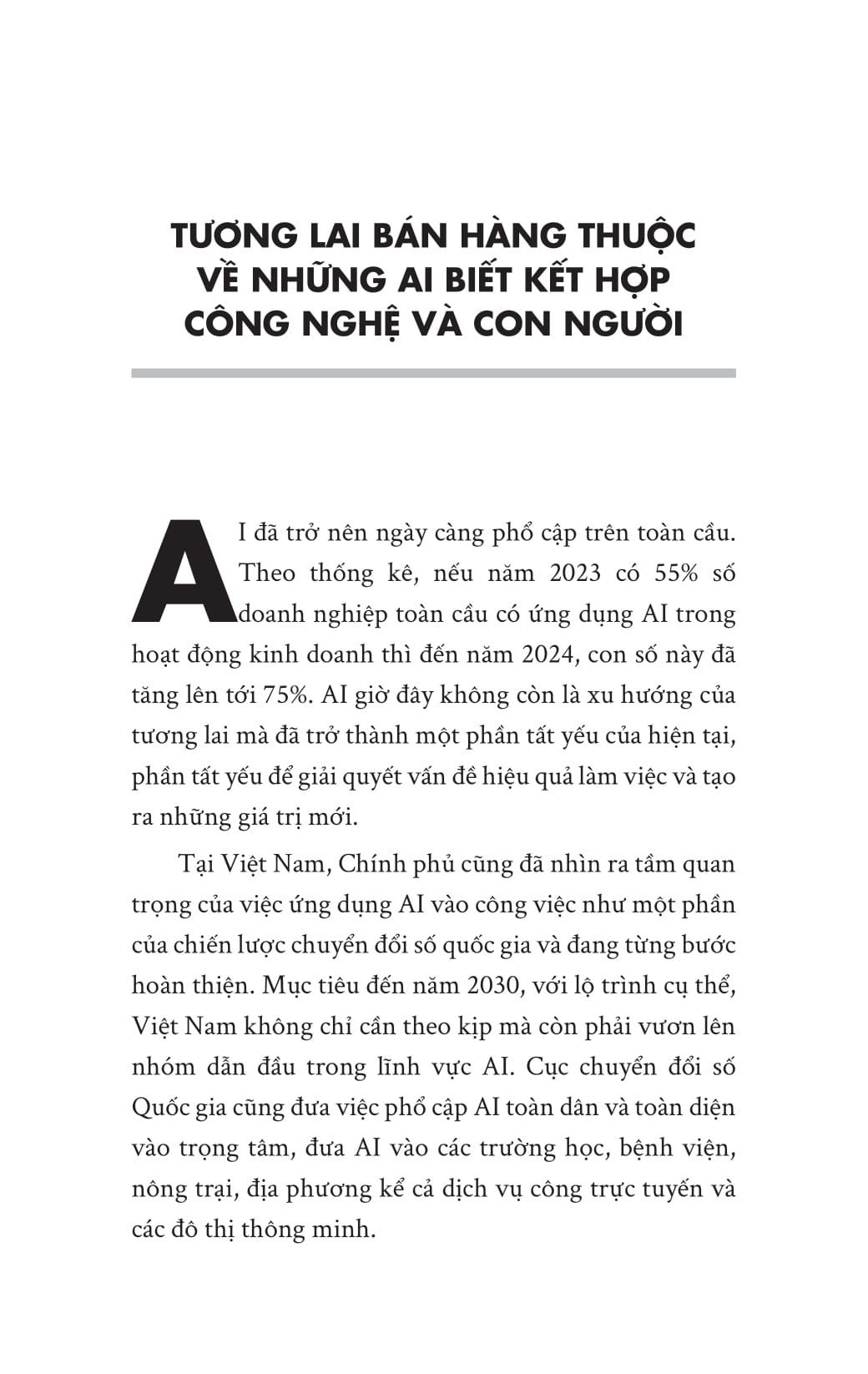 Bán Hàng Thông Minh Trong Thời Đại AI 1% Nhân Lực Tạo Ra 99% Doanh Thu