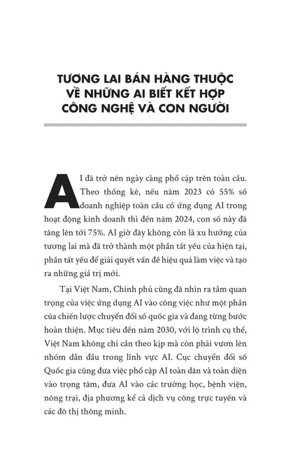 Bán Hàng Thông Minh Trong Thời Đại AI 1% Nhân Lực Tạo Ra 99% Doanh Thu