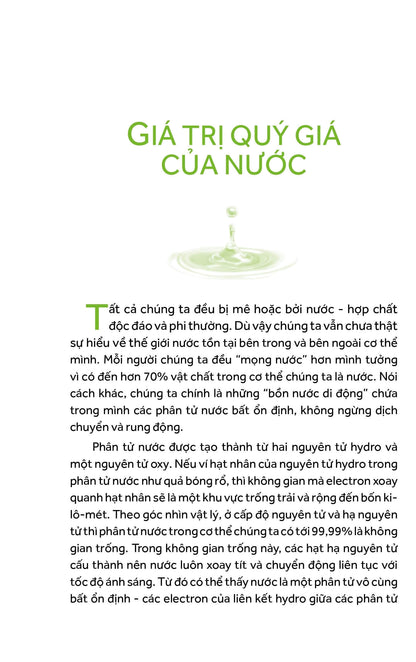 Hãy để Bí Ẩn Của Nước - Sự Kỳ Diệu Của Nước Sống giúp bạn khám phá sức mạnh kỳ diệu của yếu tố quan trọng nhất trong cuộc sống!